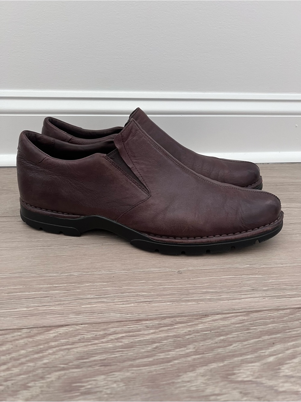 Cole Haan Brown Leather Slip On Loafer Shoe Men’s Size 13M